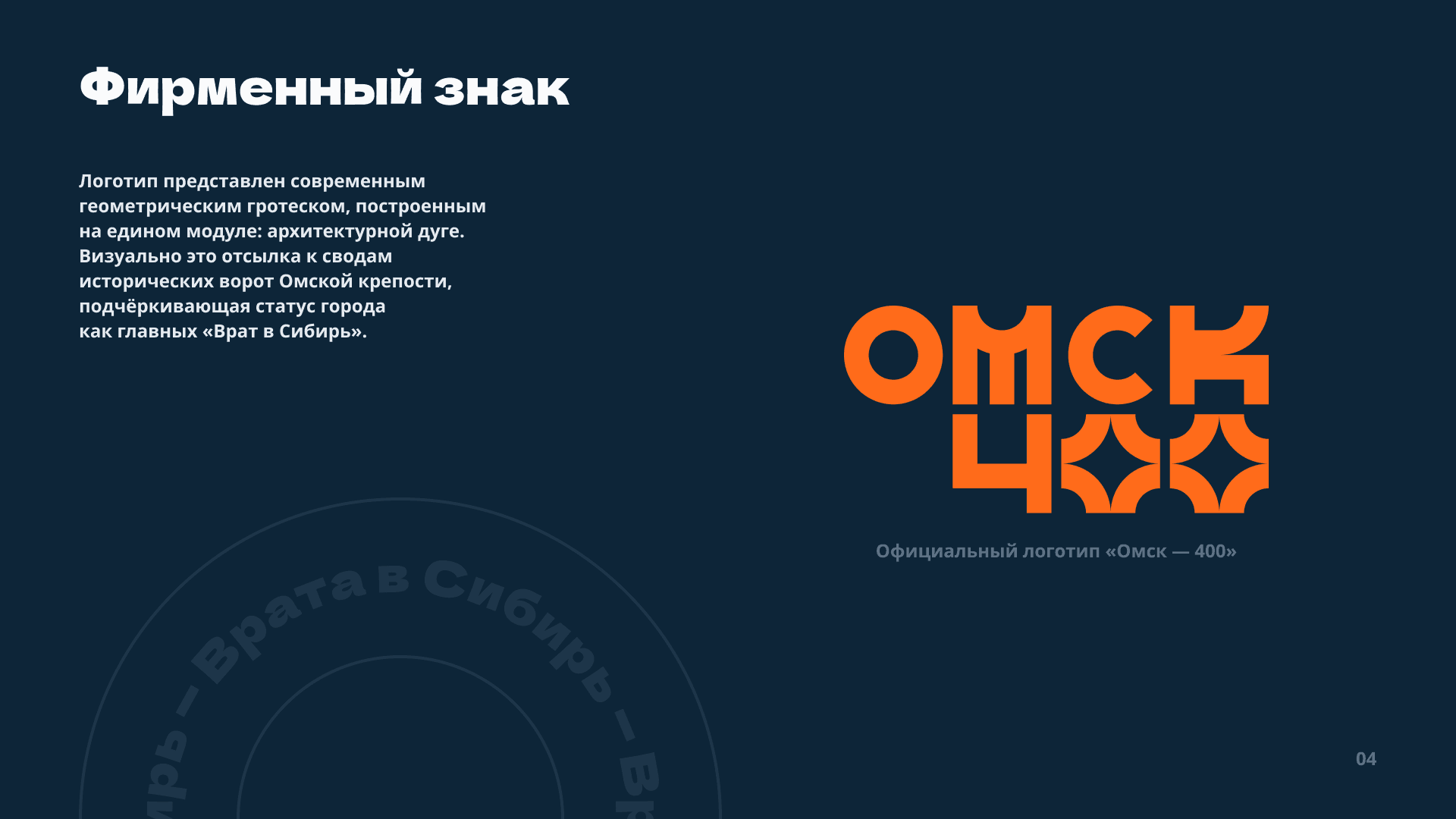 Айдентика «Омск-400»